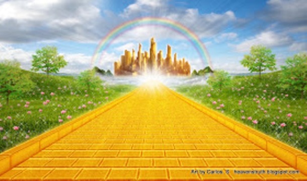 Heavenly Street of Gold