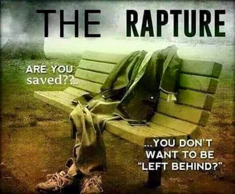 Image result for leaving behind the rapture